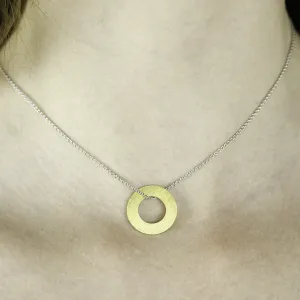 Necklace with the ring SOLOBA Thumbnail