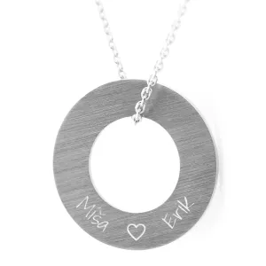 Necklace with the ring SOLOBA Thumbnail