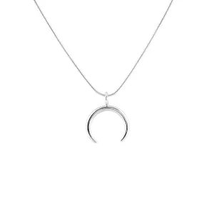 Mystic necklace in the shape of crescent - ANEBY Thumbnail