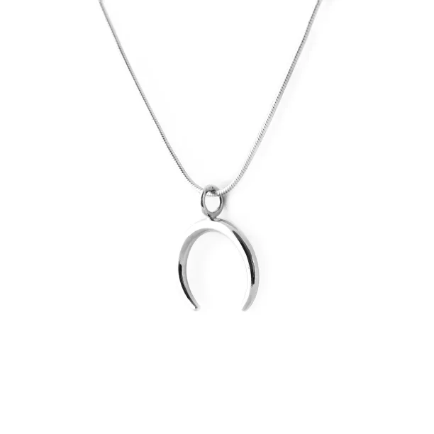 Mystic necklace in the shape of crescent - ANEBY Image