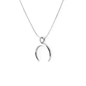 Mystic necklace in the shape of crescent - ANEBY Thumbnail