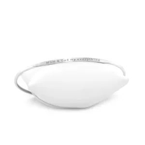 Solid golden bracelet with an accurate GRINDA engraving Thumbnail