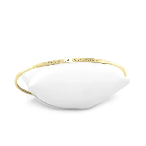 Solid golden bracelet with an accurate GRINDA engraving Image