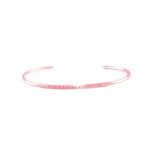 Solid golden bracelet with an accurate GRINDA engraving Thumbnail