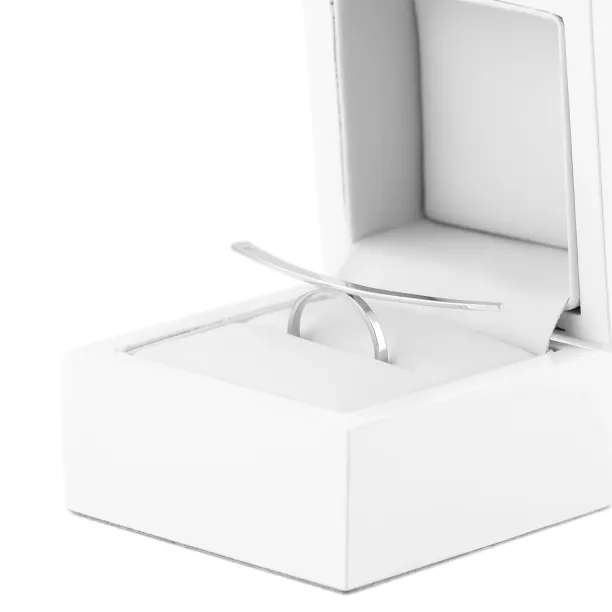 Atypical gold ring Donna - with a diamond Image