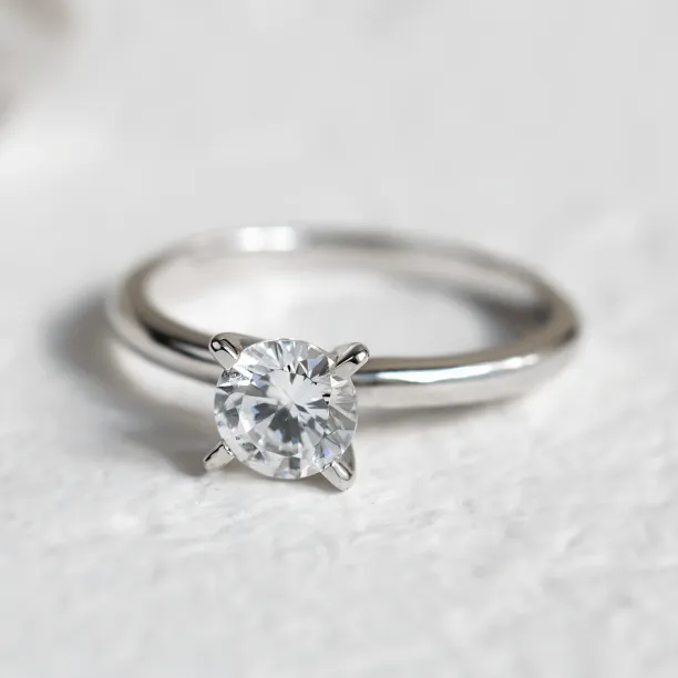 Soliter engagement ring with diamond 0.4ct VEITA Image