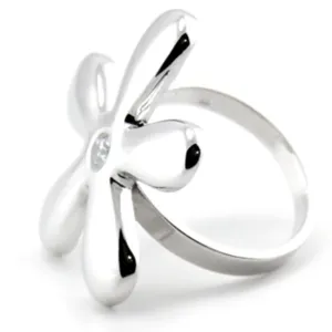 Original flowers sterling silver or gold ring with diamond ALVDAL Thumbnail