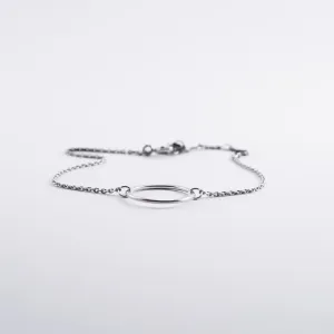 Minimalist sterling silver bracelet KARME Thumbnail