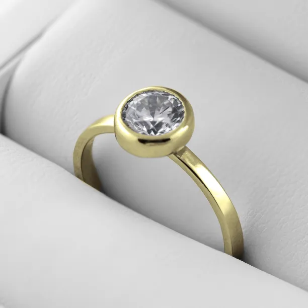 Engagement ring with moissanit ORELIA Image
