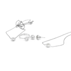 Simple Sterling Silver necklace with Zircon NOKKEN Thumbnail