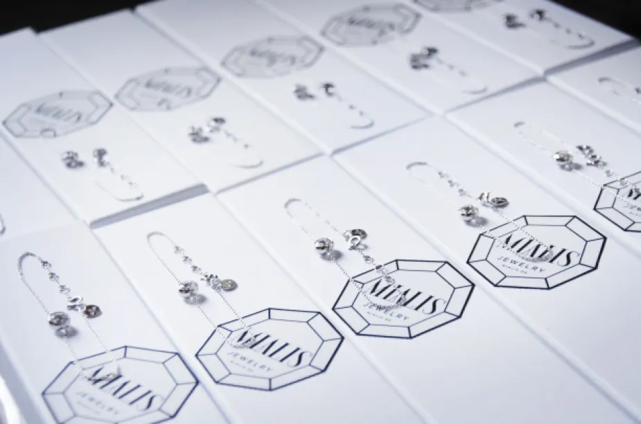 Simple Sterling Silver bracelet with Zircon LOKKA Image