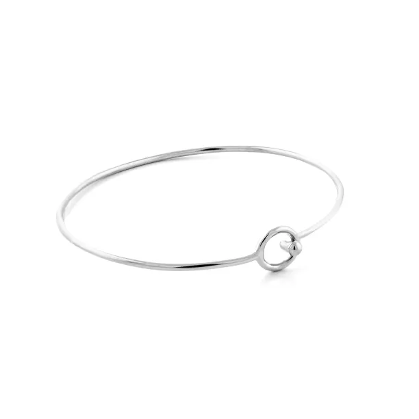 Sterling Silver open cuff bracelet FARET Image