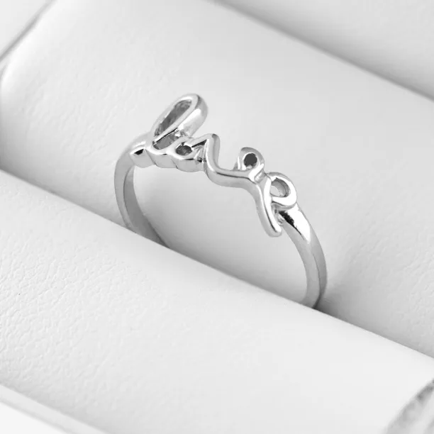 Sterling silver love ring ASKOY Image