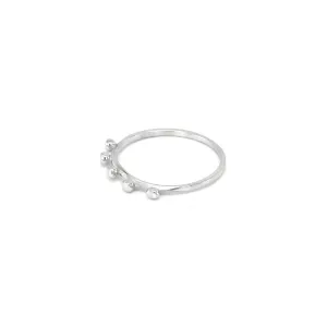 Minimalist sterling silver ring FANO Thumbnail