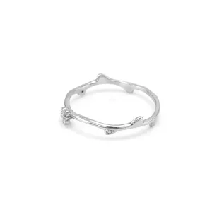 Sterling silver daisy ring FLOWE Thumbnail