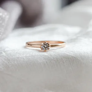 Engagement diamond ring 0.16ct  FISKA Thumbnail