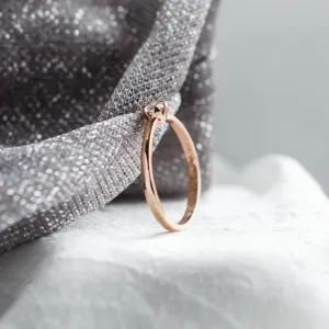 Engagement diamond ring 0.16ct  FISKA Thumbnail