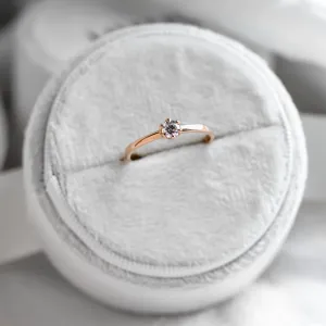 Engagement diamond ring 0.16ct  FISKA Thumbnail