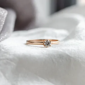 Engagement diamond ring 0.16ct  FISKA Thumbnail