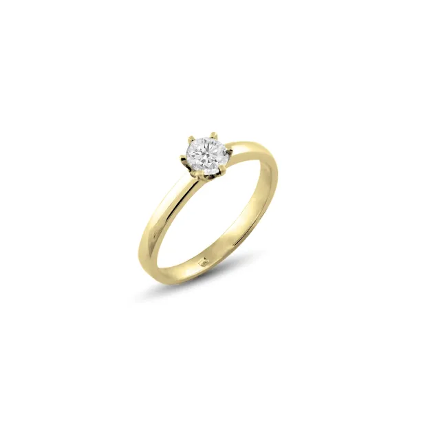 Engagement diamond ring 0.16ct  FISKA Image