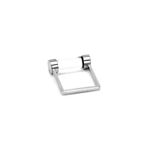 Exclusive Fuse Sterling Silver ring with Light Rhinestone  Thumbnail