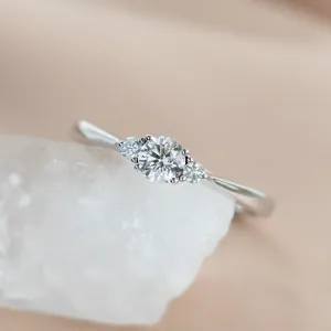 Lab grown diamond engagement ring DOROTHEA Thumbnail