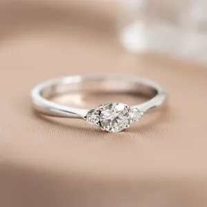 Lab grown diamond engagement ring DOROTHEA Thumbnail