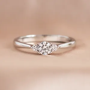 Lab grown diamond engagement ring DOROTHEA Thumbnail