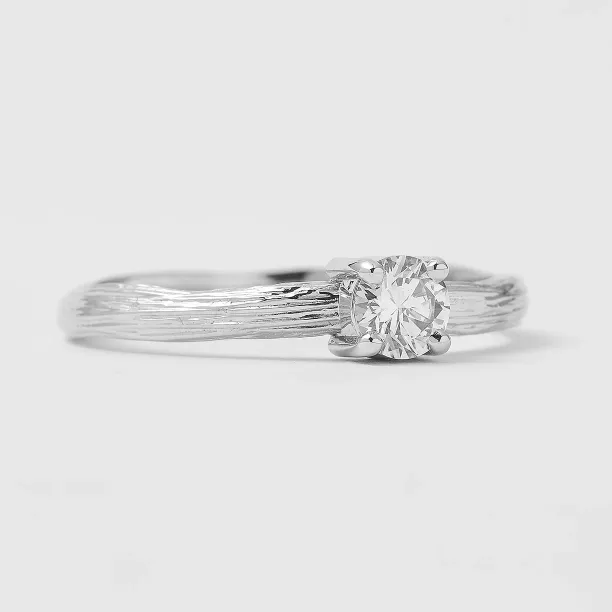 Unusual lab grown diamond engagement ring BRITTANY Image