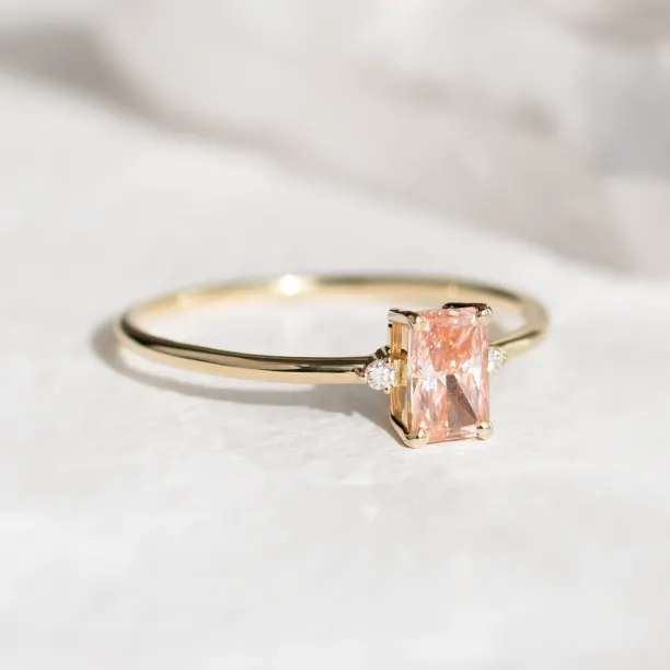 Romantic lab grown diamond ring ARCTELIA Image
