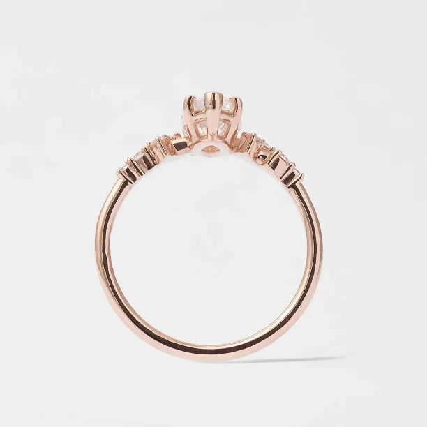 Moissanite engagement ring BRIANNA Image