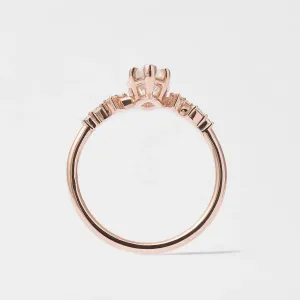 Moissanite engagement ring BRIANNA Thumbnail