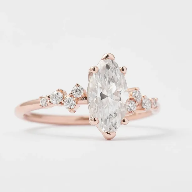 Moissanite engagement ring BRIANNA Image