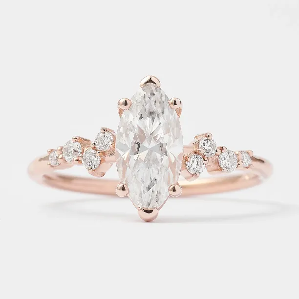 Moissanite engagement ring BRIANNA Image