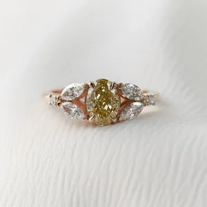 Lab grown diamond engagement ring CASSANDRA Thumbnail