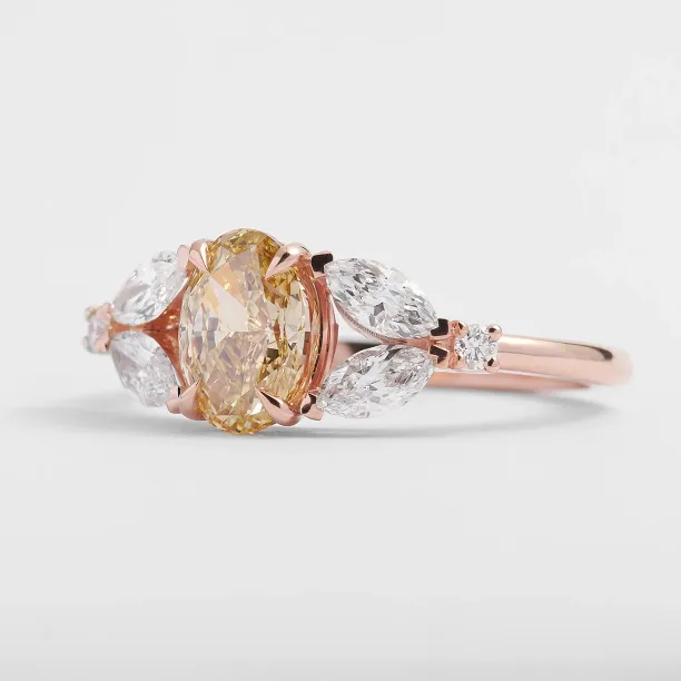 Lab grown diamond engagement ring CASSANDRA Image