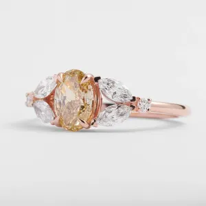 Lab grown diamond engagement ring CASSANDRA Thumbnail