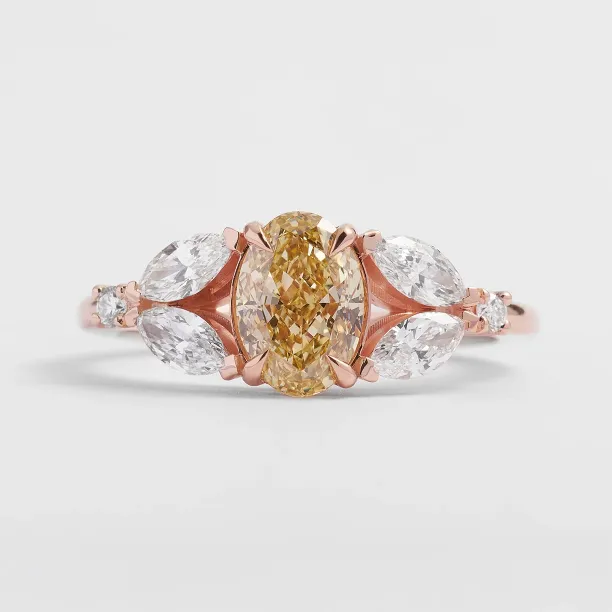 Lab grown diamond engagement ring CASSANDRA Image