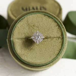 Statement ring with lab-grown diamonds STEPHANIE Thumbnail