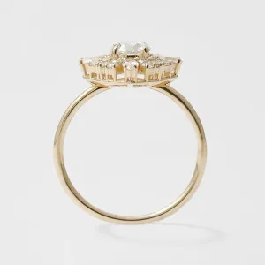 Statement ring with lab-grown diamonds STEPHANIE Thumbnail