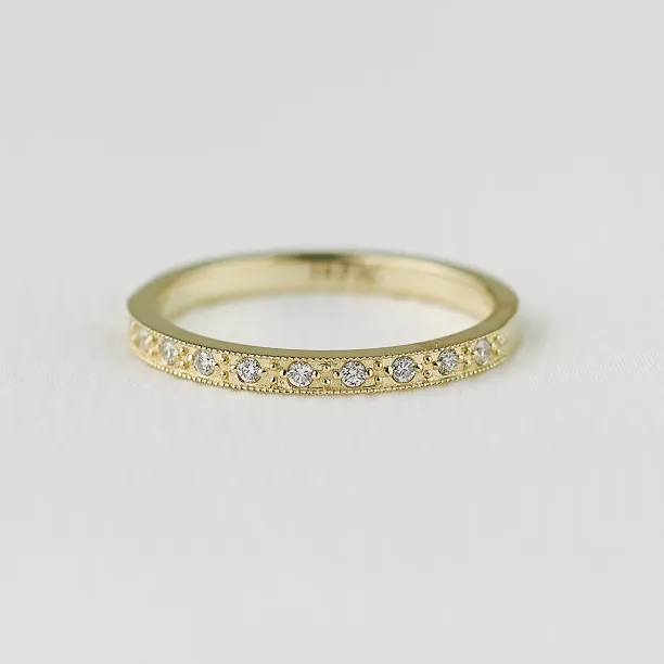 Vintage eternity diamond ring ANTICA Image