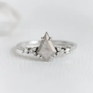 Unusual diamond engagement ring ARNALDO