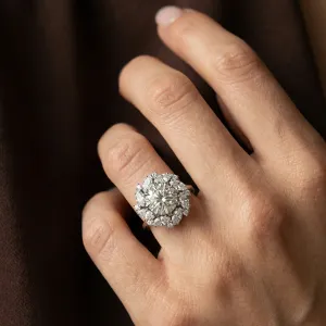 Statement lab grown diamonds ring JENNY Thumbnail