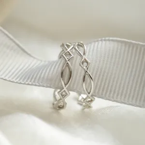 Gold celtic knot ring TARANIS Thumbnail