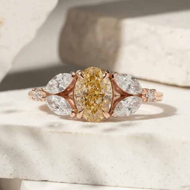 Lab grown diamond engagement ring CASSANDRA Image