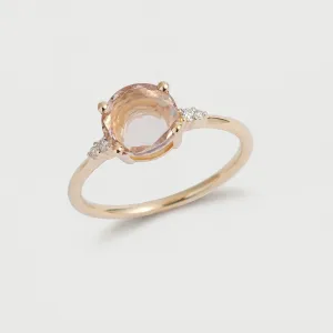 Lab grown diamond and natural diamond gold ring SYDNEY 2 Thumbnail
