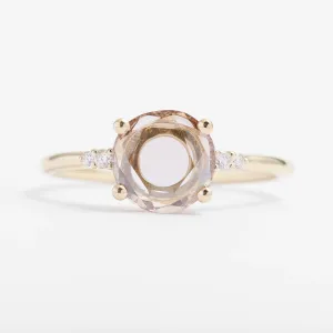 Lab grown diamond and natural diamond gold ring SYDNEY 2 Thumbnail