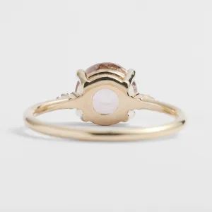 Lab grown diamond and natural diamond gold ring SYDNEY 2 Thumbnail