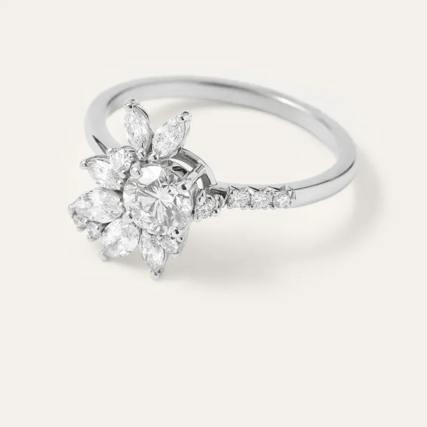 Unique lab-grown diamond ring MARISOL Image