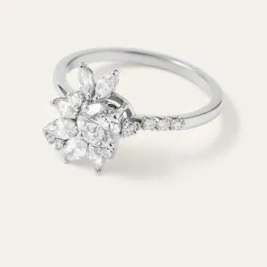 Unique lab-grown diamond ring MARISOL Thumbnail